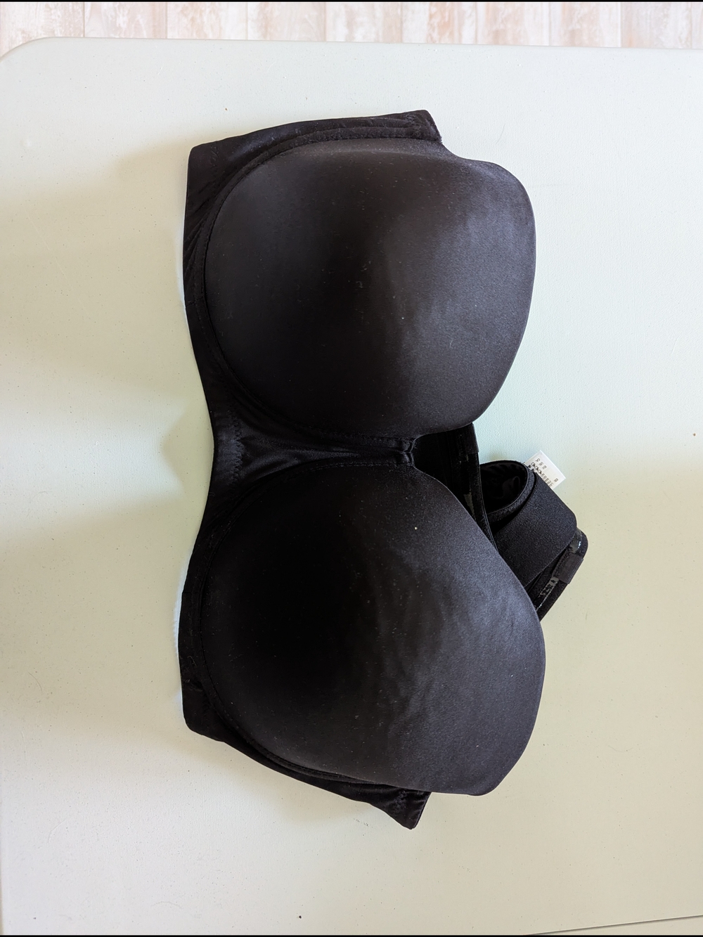 City Chic Black Strapless Bandeau Bra